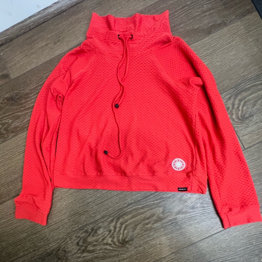 Soulcycke x KORAL Pump cowl-neck Pullover
